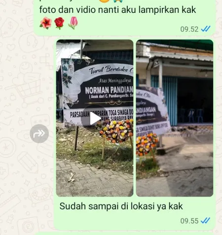 Pengiriman Karangan Bunga Pener Taman